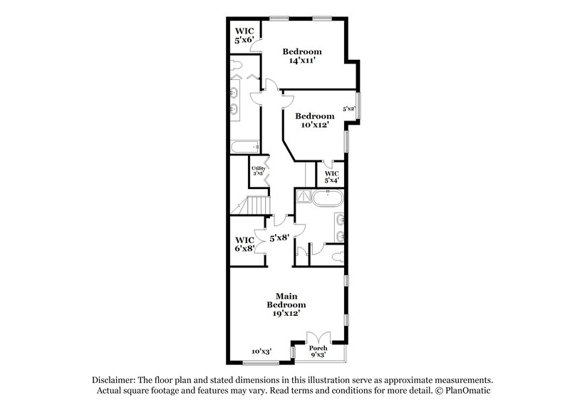3,020/Mo, 618 8th St Kemah, TX 77565 Floor Plan View 2