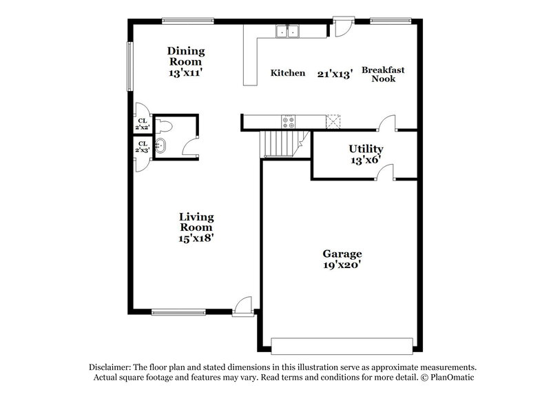2,195/Mo, 6022 Fergis Dr Katy, TX 77449 Floor Plan View
