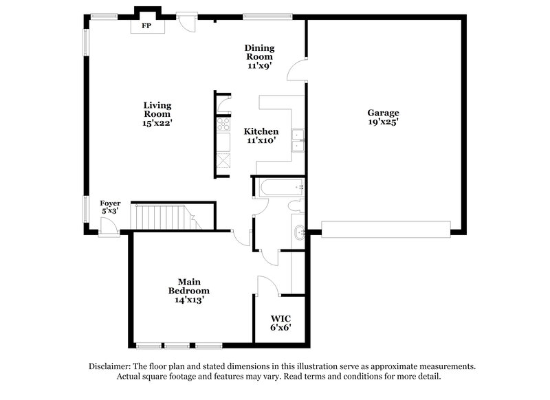 2,280/Mo, 5403 Sweetwind Ln Spring, TX 77373 Floor Plan View 2