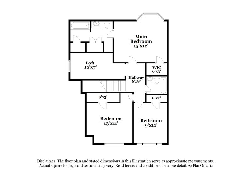 1,740/Mo, 12623 Tracewood Ln Houston, TX 77066 Floor Plan View