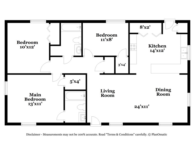 1,600/Mo, 6619 Wayne Johnson Ave Hitchcock, TX 77563 Floorplan View