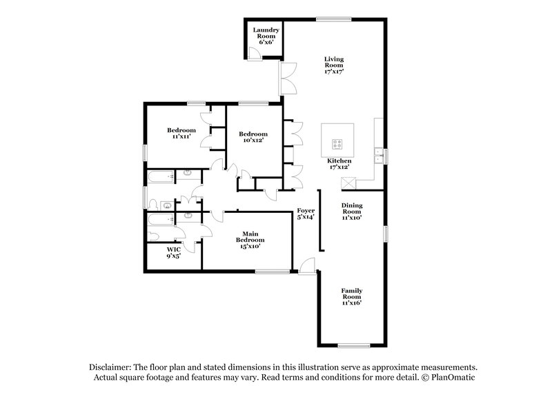 0/Mo, 1401 Nell Pasadena, TX 77506 Floor Plan View