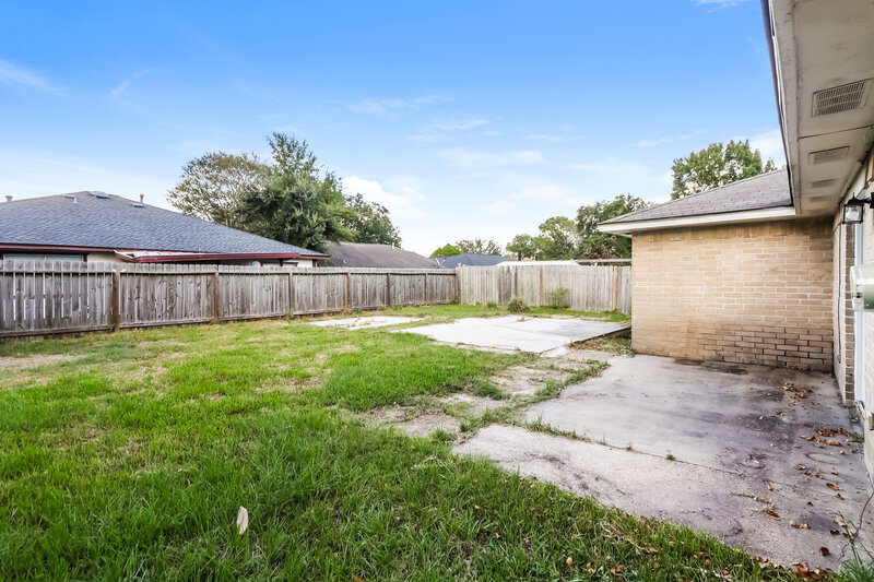 1,600/Mo, 20250 Telegraph Square Ln Katy, TX 77449 Rear View