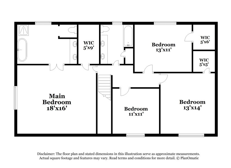 2,555/Mo, 3907 Spring Circle Dr E Pearland, TX 77584 Floor Plan View 2