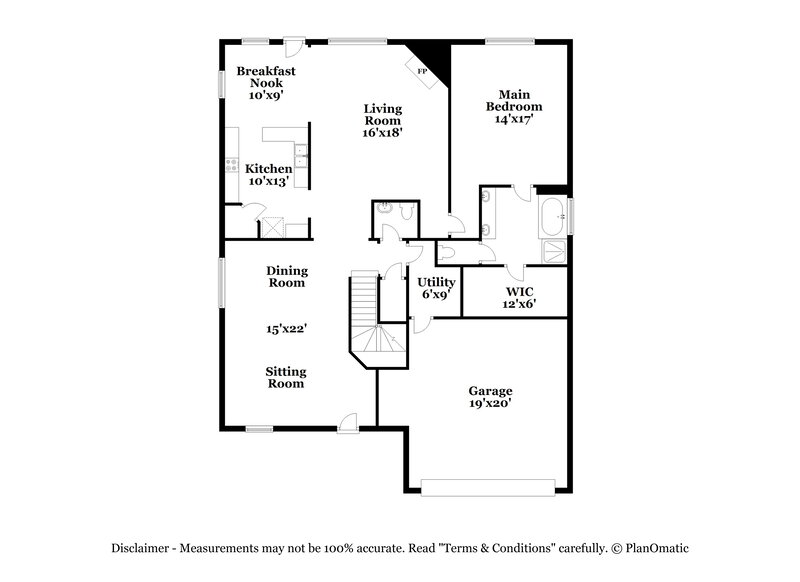 2,380/Mo, 5307 Thyme Ln Unit 63 Baytown, TX 77521 Floor Plan View 2