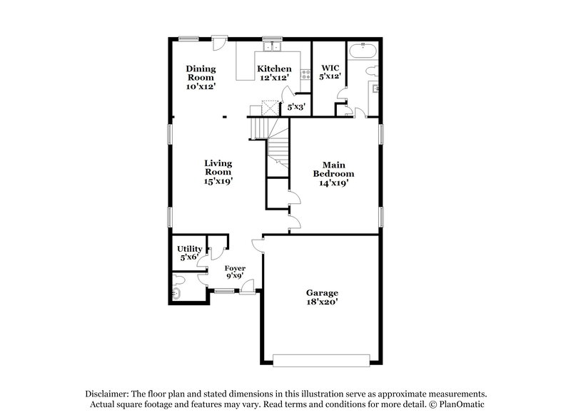 2,105/Mo, 9103 Plume Tree Dr Humble, TX 77338 Floor Plan View