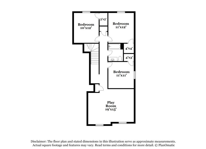 2,105/Mo, 9103 Plume Tree Dr Humble, TX 77338 Floor Plan View 2