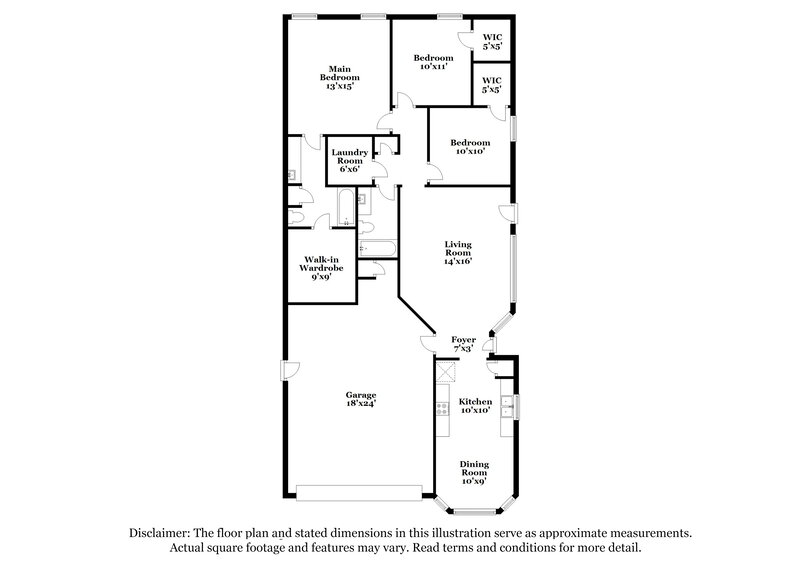 1,655/Mo, 26126 Cypresswood Dr Spring, TX 77373 Floorplan View