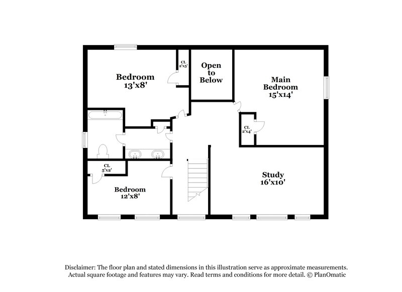 2,775/Mo, 9019 Cypress Square Dr Spring, TX 77379 Floor Plan View 2