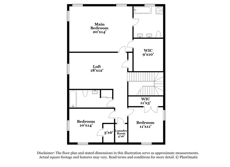 1,945/Mo, 19235 Danphe Landing Ct Tomball, TX 77375 Floor Plan View 2