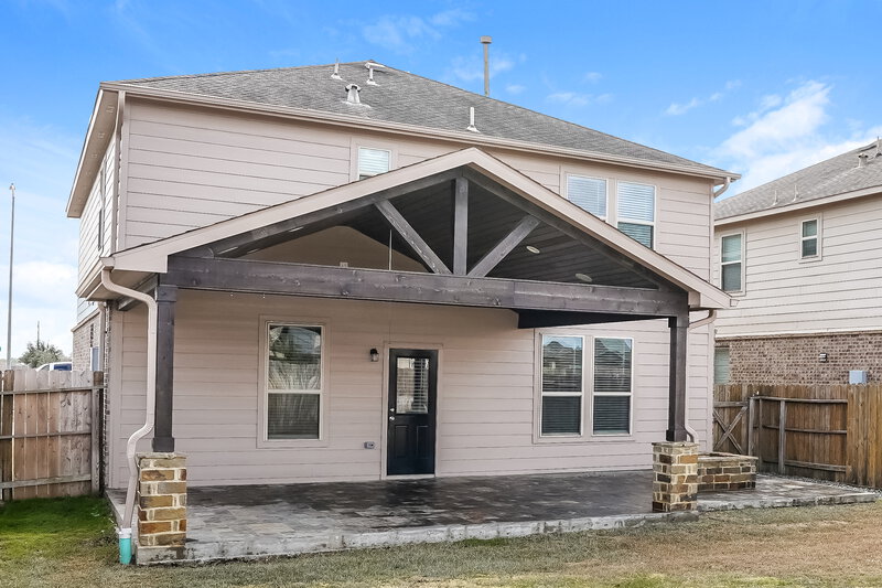 2,335/Mo, 19606 Trent Creek Dr Cypress, TX 77429 Rear View 2