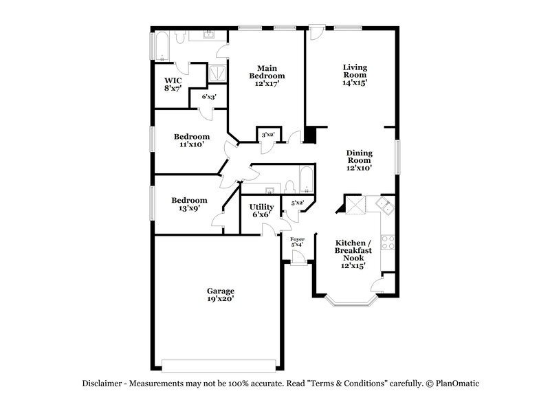 1,935/Mo, 510 Trail Springs Ct Kingwood, TX 77339 Floor Plan View