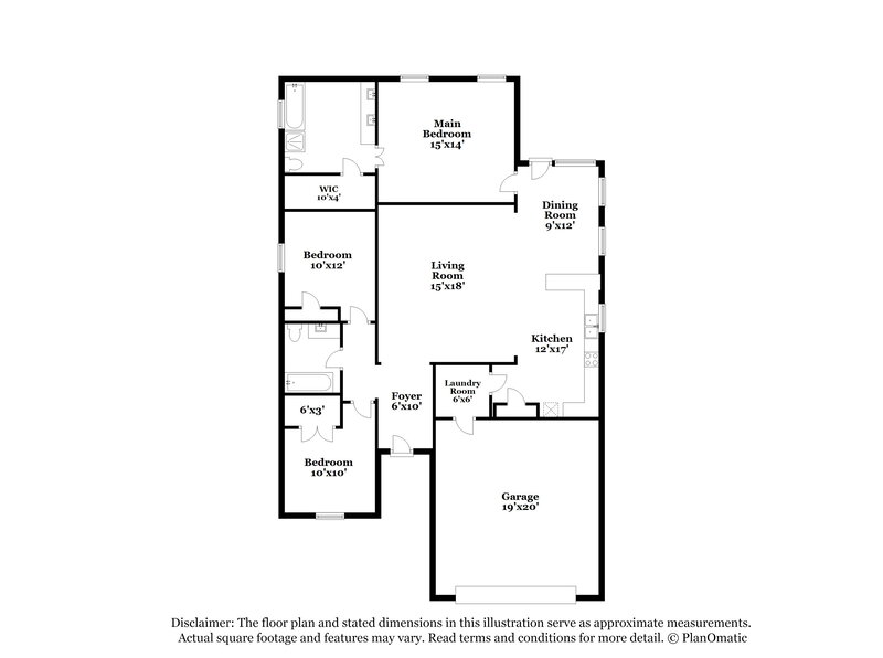 2,295/Mo, 5314 Little Jasmine Way Katy, TX 77449 Floor Plan View
