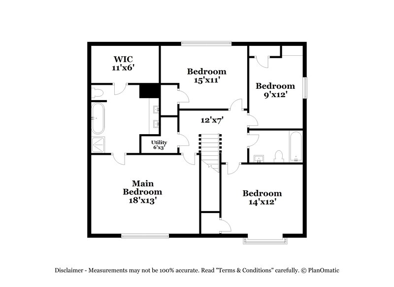2,185/Mo, 18702 Echo Pines Ct Humble, TX 77346 Floor Plan View 2