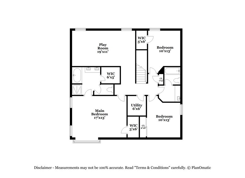 2,220/Mo, 7215 Fox Scene Dr Humble, TX 77338 Floor Plan View 2