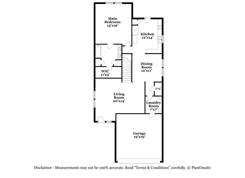 2,095/Mo, 5139 Misty Ln Bacliff, TX 77518 Floor Plan View