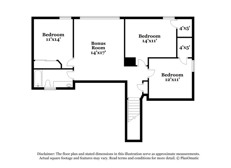2,485/Mo, 4222 Duneberry Trl Humble, TX 77346 Floorplan View 2