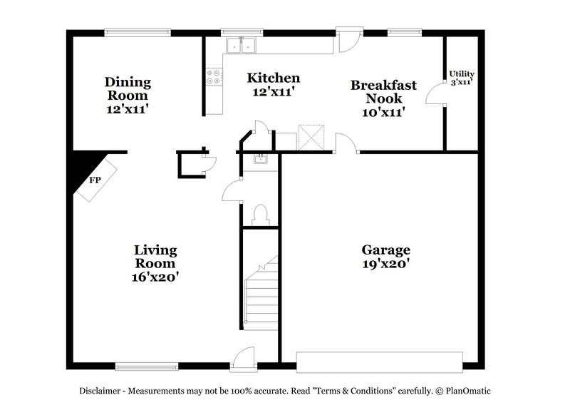 1,920/Mo, 2915 Eagle Nest Ln Humble, TX 77396 Floor Plan View