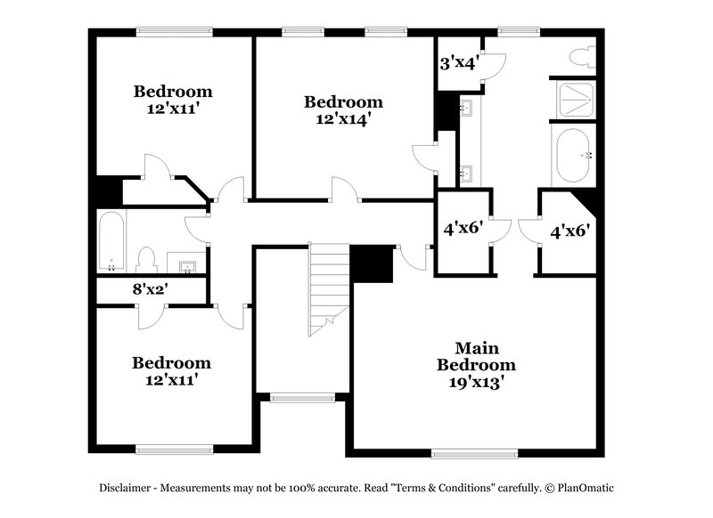 1,920/Mo, 2915 Eagle Nest Ln Humble, TX 77396 Floor Plan View 2
