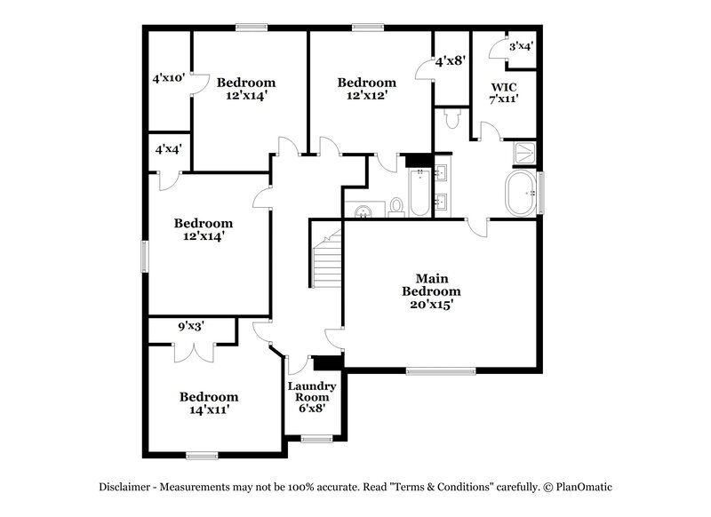 2,340/Mo, 4014 Eagle Bluff Ct Houston, TX 77082 Floor Plan View 2