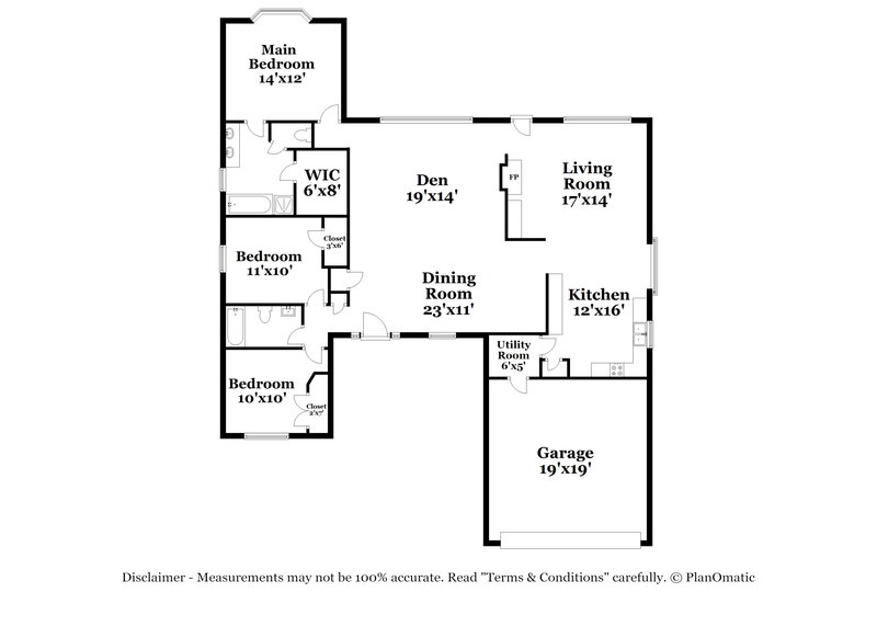 2,420/Mo, 204 Green Cedar Dr League City, TX 77573 Floor Plan View