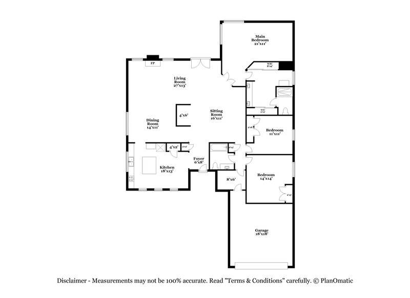 2,115/Mo, 2903 Whispering Springs Dr Spring, TX 77373 Floor Plan View