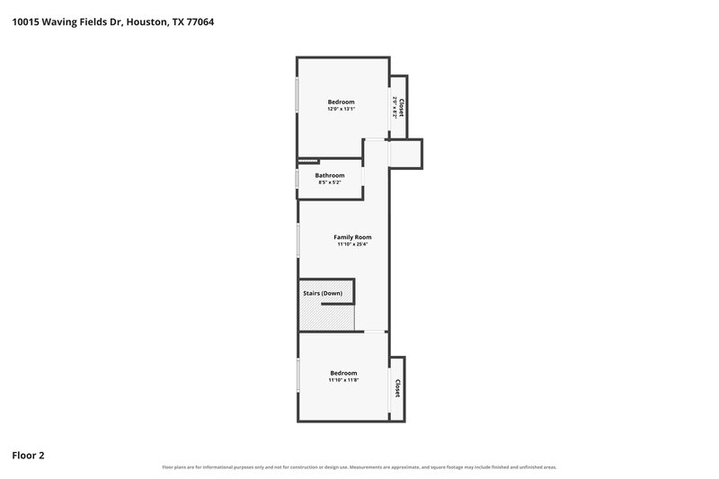 2,125/Mo, 10015 Waving Fields Dr Houston, TX 77064 Floorplan View 2