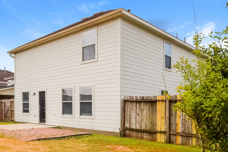 1,875/Mo, 7407 Morgan Ranch Trl Humble, TX 77338 Rear View