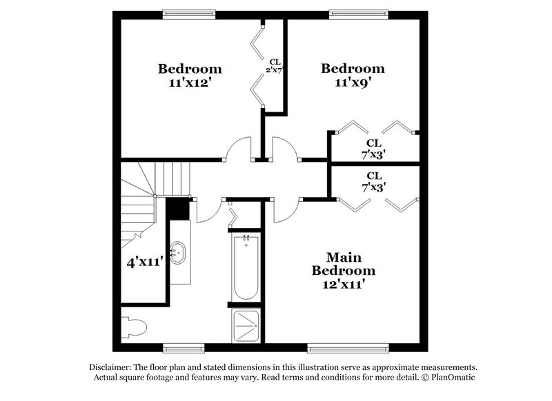 1,845/Mo, 6332 Mountain Pines Ln Katy, TX 77449 Floor Plan View 2