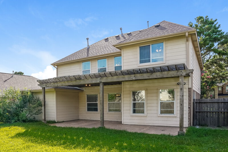2,485/Mo, 2427 Ranch Hollow Ct Katy, TX 77494 Rear View