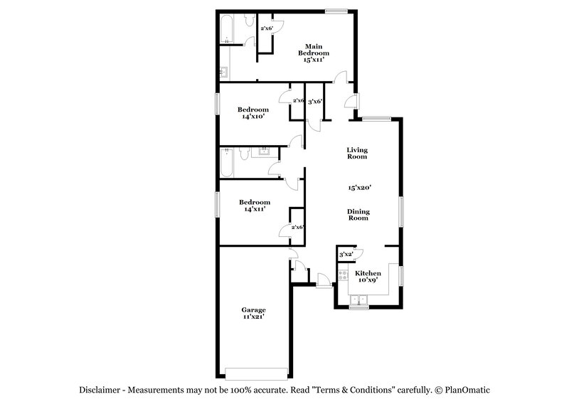 1,715/Mo, 21123 Wortham Oaks Dr Humble, TX 77338 Floor Plan View