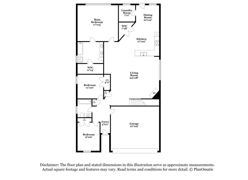 2,670/Mo, 9955 Spring Rock Ln Brookshire, TX 77423 Floor Plan View