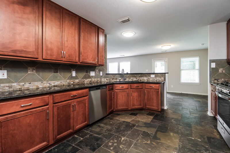 2,130/Mo, 18227 Misty Jade Ln Cypress, TX 77429 Kitchen View 2