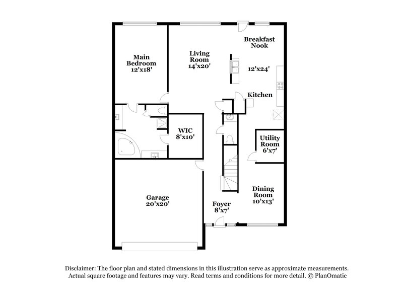 2,405/Mo, 10296 Stone Gate Dr Conroe, TX 77385 Floor Plan View