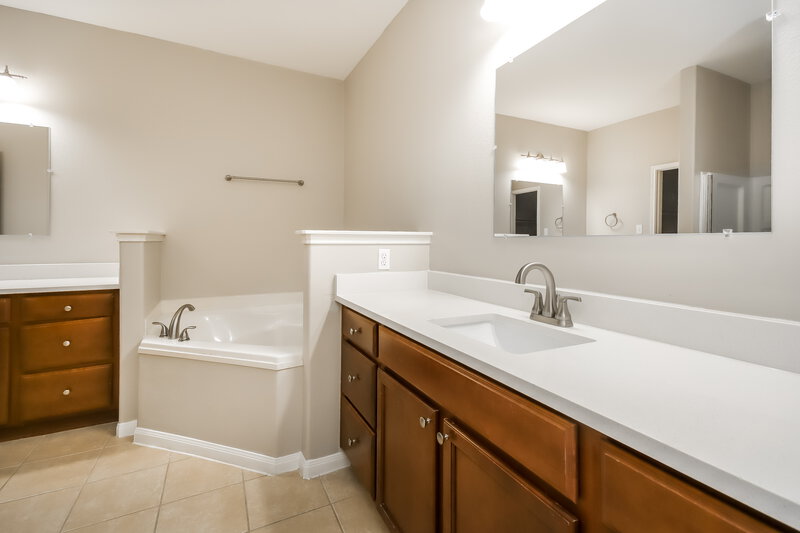 2,405/Mo, 10296 Stone Gate Dr Conroe, TX 77385 Main Bathroom View