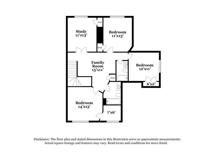 2,460/Mo, 20923 Sedona Ranch Ln Spring, TX 77388 Floor Plan View 2