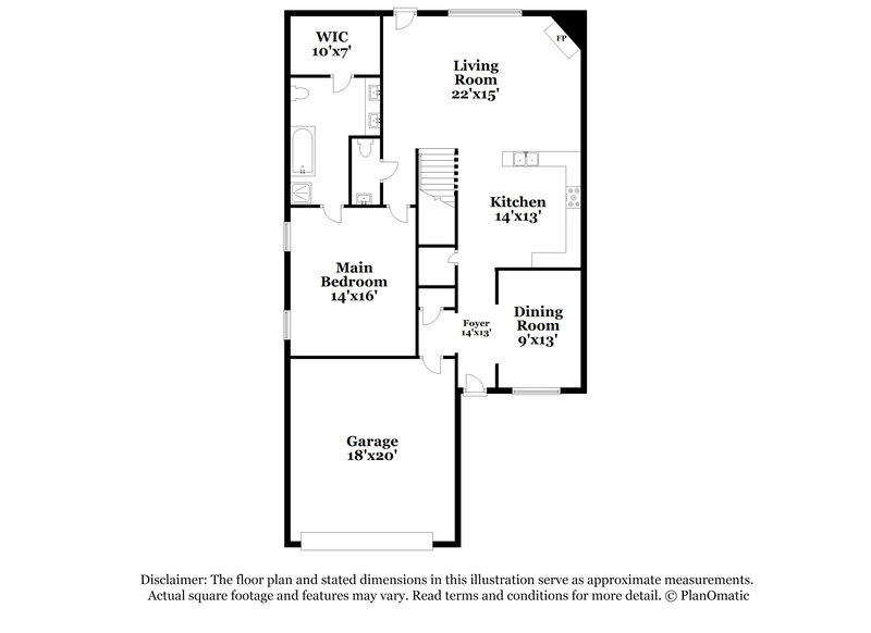 2,690/Mo, 18110 Elm Edge Way Houston, TX 77084 Floor Plan View