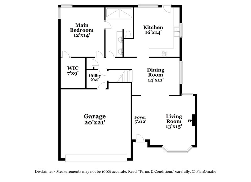 2,050/Mo, 15622 Thornbrook Dr Houston, TX 77084 Floor Plan View 2