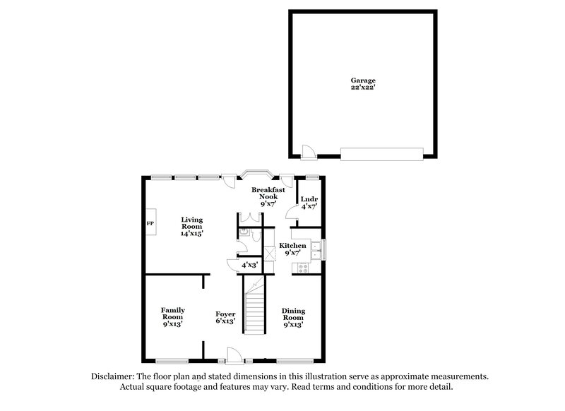 2,640/Mo, 13706 Midfield Glen Ct Houston, TX 77059 Floorplan View