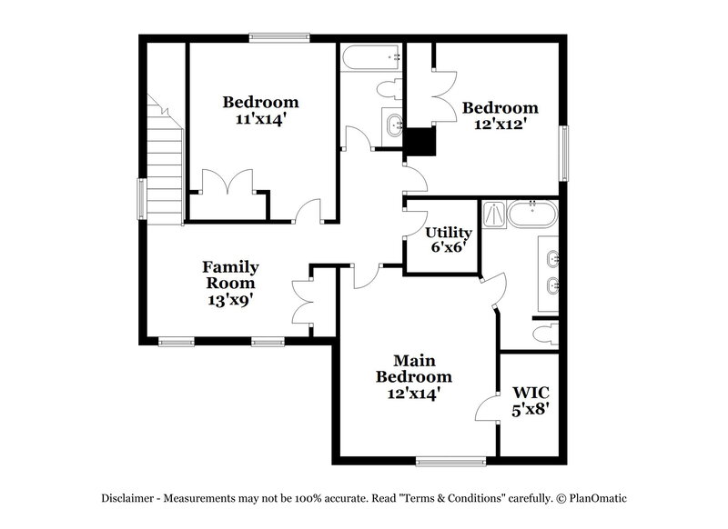 2,135/Mo, 8111 Stagewood Dr Humble, TX 77338 Floorplan View 2
