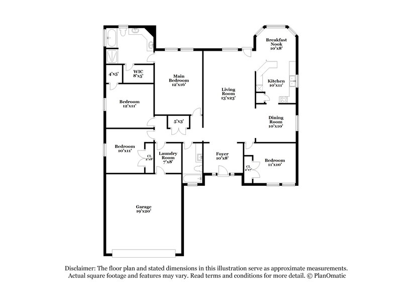 1,865/Mo, 17189 Glen Oaks Dr Conroe, TX 77385 Floorplan View