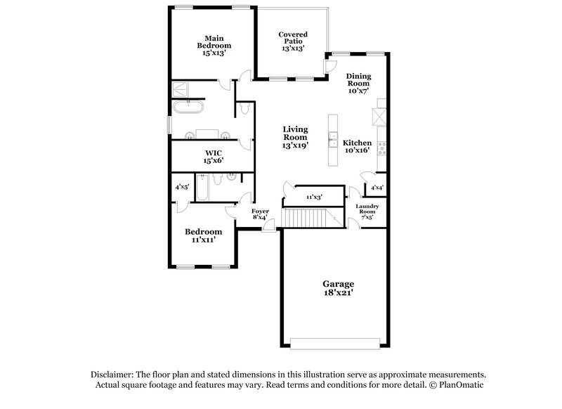 2,190/Mo, 719 Springwood Dr Conroe, TX 77385 Floor Plan View