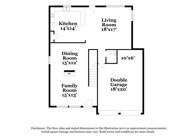 2,055/Mo, 4911 Larksong Ln Spring, TX 77388 Floor Plan View