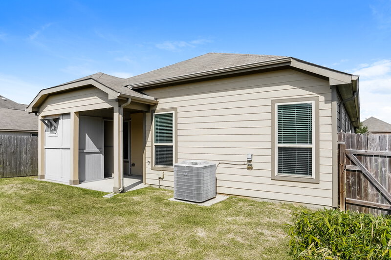 2,100/Mo, 6514 Buchanan Pine Ln Katy, TX 77449 Rear View