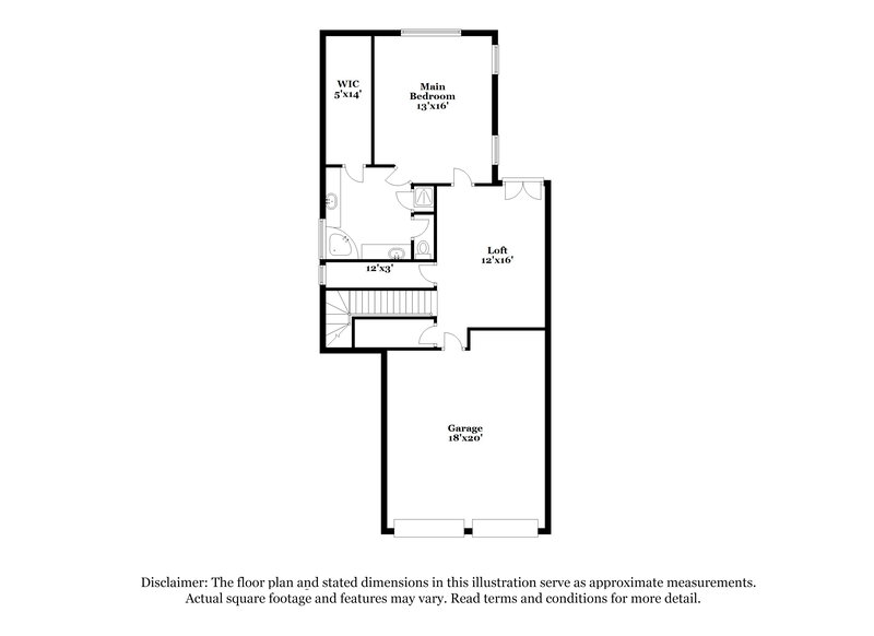 1,975/Mo, 3607 Burning Palms Ct Houston, TX 77042 Floorplan View