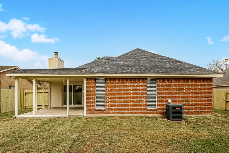 2,020/Mo, 9811 Orangevale Dr Spring, TX 77379 Rear View