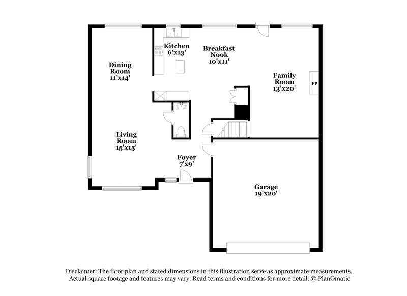 2,275/Mo, 18622 Sandelford Dr Katy, TX 77449 Floorplan View