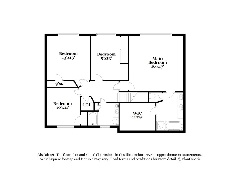 2,275/Mo, 18622 Sandelford Dr Katy, TX 77449 Floorplan View 2