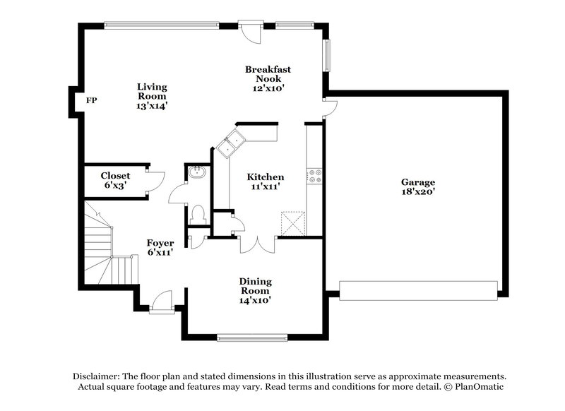 2,230/Mo, 1334 Taymouth Dr Spring, TX 77386 Floor Plan View 2