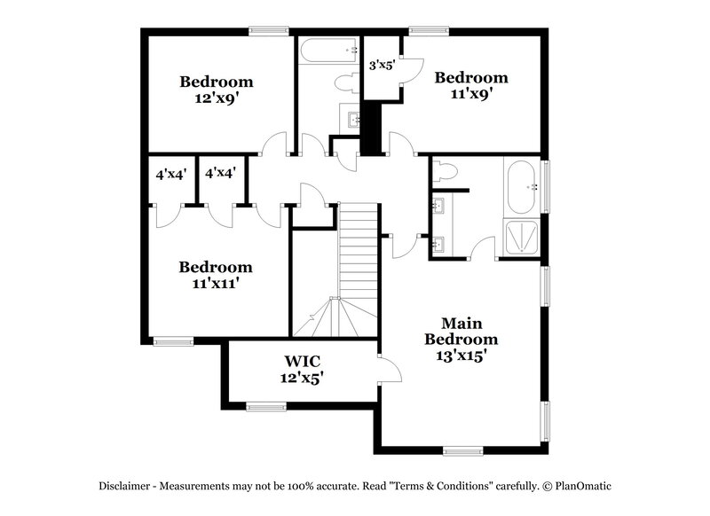 2,410/Mo, 16606 Lake Prince Ln Houston, TX 77044 Floor Plan View 2